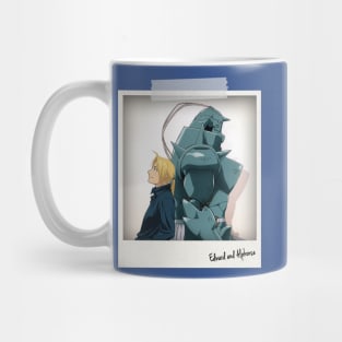 Edward and Aplhonse Elric FullMetal Alchemist Mug